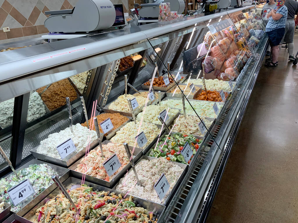 Grocery Store Construction frozen food section